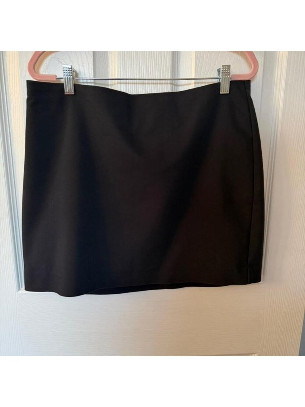Express Black Mini Skirt With Zipper